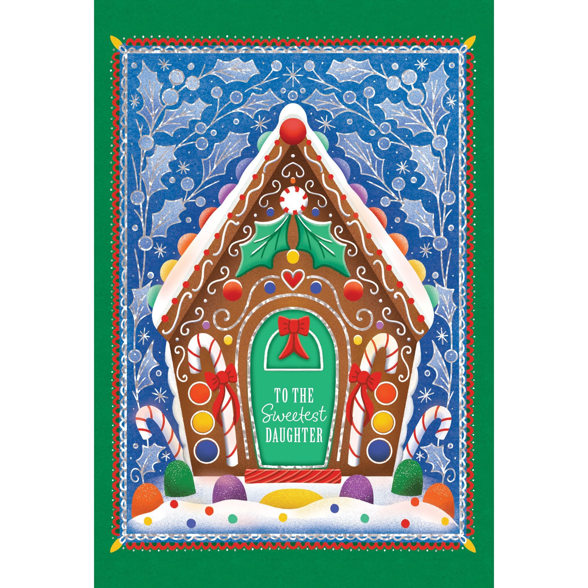 Gingerbread House Christmas Card Daughter